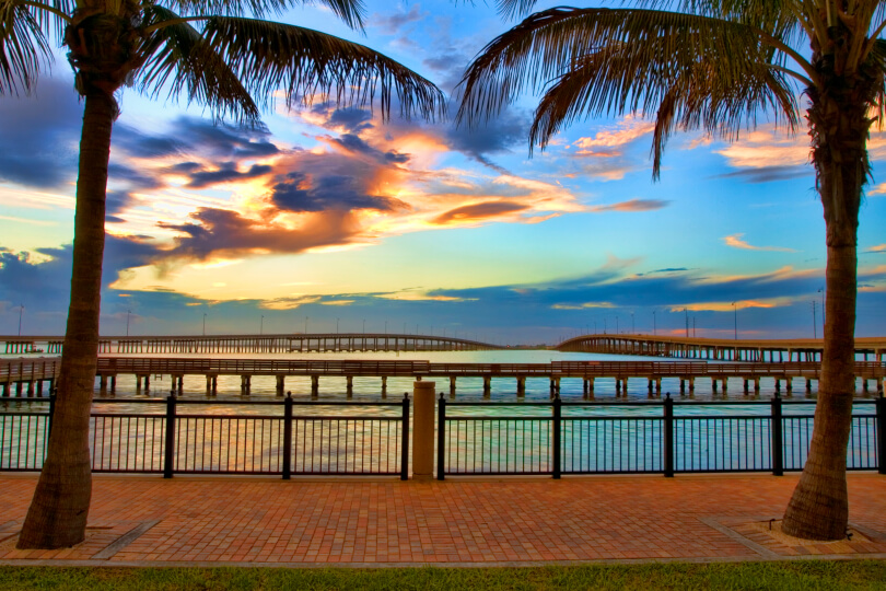 Bridge in Charlotte County connecting Port Charlotte and Punta Gorda