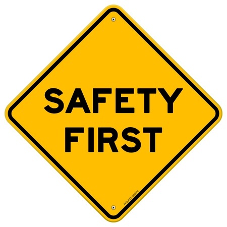 Safety First Sign - 2015 Vehicle Safety Features Worth Considering - Spivey Law Firm, Personal Injury Attorneys, P.A.