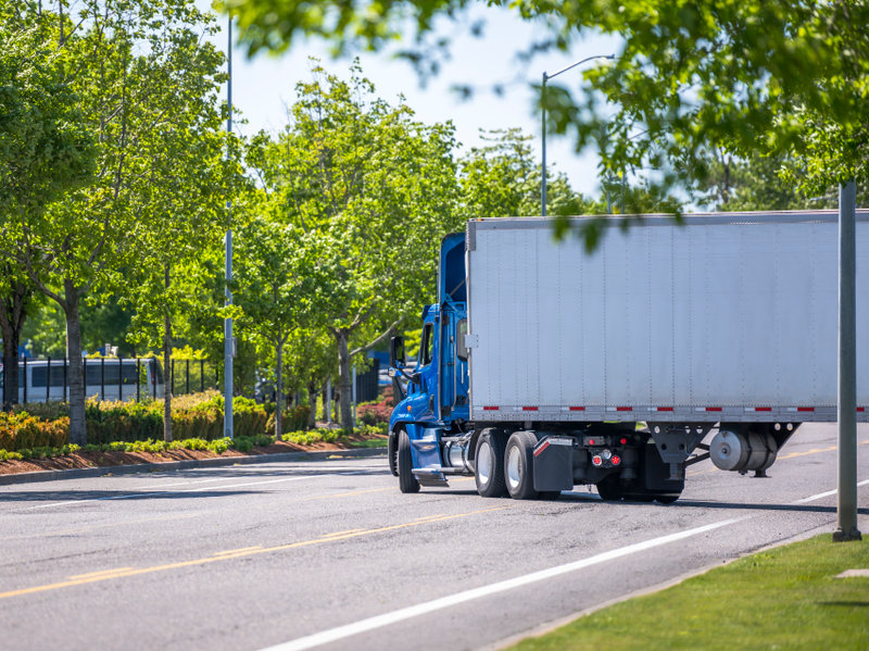 Wide Truck Turns Can Cause Accidents - Spivey Law