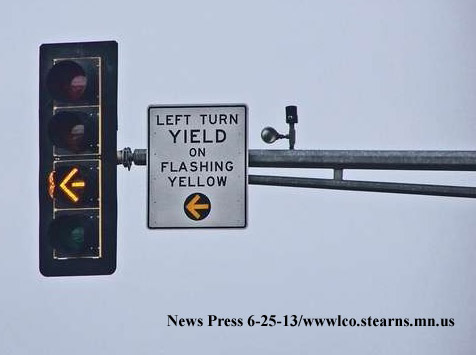 Left Turn Flashing Yellow Arrow Warning