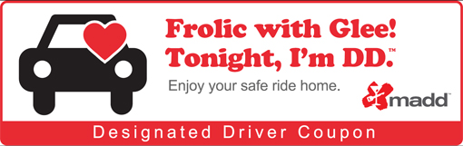 MADD Designated Driver Coupon