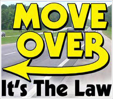 Move Over - It's the Law