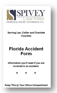 Spivey Law Firm Accident Brochure