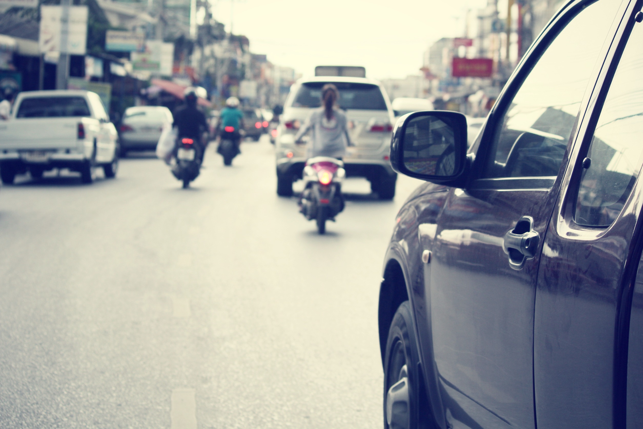 When rear-end accidents cause motorcyclists' injuries