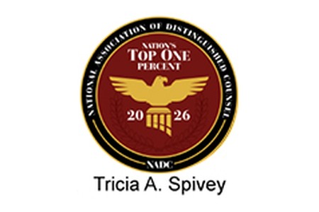 National Association of Distinguished Counsel - Nation's Top One Percent 2026